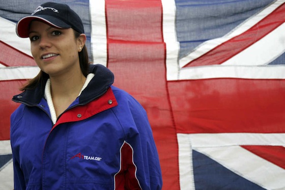 April 11 2012 British race car driver Katherine Legge made history in